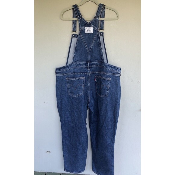 Levi's Denim Overalls Womens 20W Vintage 90s Streetwear Premium Cotton Casual - Picture 3 of 16